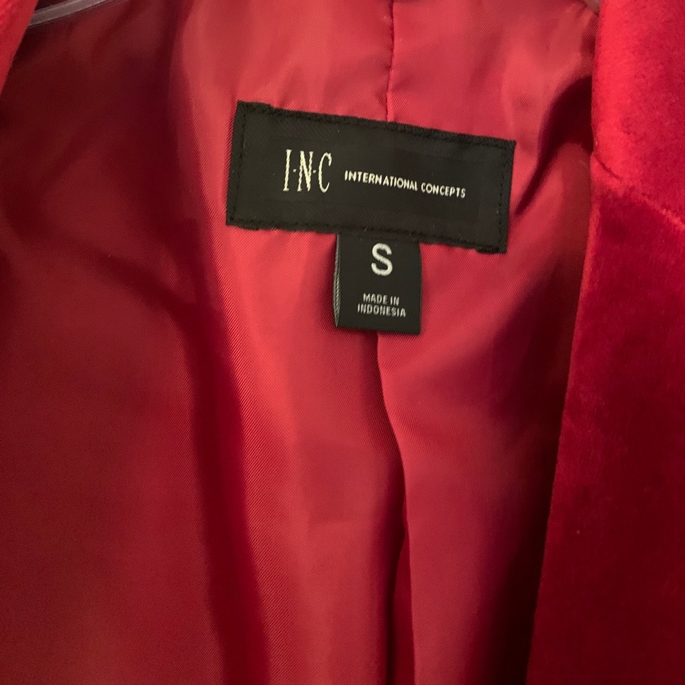 Red velvet sport coat inc created for macys